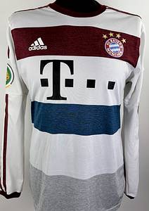 München,FC Bayern  - Trikot 2015  | Original match worn FC Bayern Spielertrikot mit der Nummer 31 von Bastian Schweinsteiger. Vorbereitet für das DFB - Pokalspiel gegen Leverkusen am 08.04.2015.Status AAB. - Bild 2