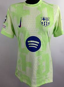 Barcelona,FC - Trikot 2024  | Original match issue FC Barcelona Spielertrikot mit der Nummer 24.Vorbereitet für ein Championsleague-Spiel für Eric Garcia, Saison 2024/2025 Status ABC. - Bild 2