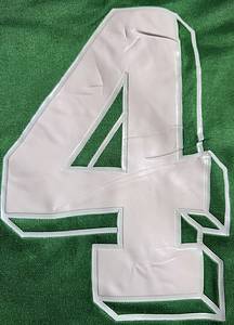 DFB - Trikot 1975  | Original match worn Deutschland  Spielertrikot mit der Nummer 4 von Hans-Georg Schwarzenbeck, aus dem Länderspiel gegen die Türkei am 20.12.1975 in Istanbul. Trikot stammt aus der Sammlung eines ehemaligen DFB-Betreuers. Status ABB - Bild 5