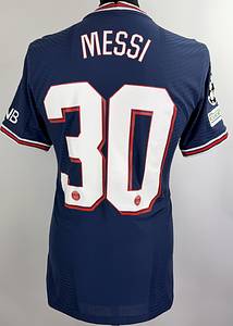 Paris, St.Germain - Trikot 2022  | Original match issue Paris Saint German  Spielertrikot mit der Nummer 30 von Lionel Messi. Getragen in einem Championsleague-Spiel in derSaison 2021-2022. Status ABC. - Bild 3