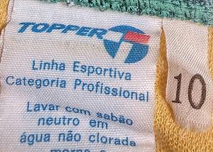 Brasilien - Trikot 1986  | Original match issued Brasilen Trikot von einem Einwechselspieler. Aus dem Spiel gegen Deutschland am 12.03.1987. Trikot wurde nach dem Spiel getauscht.Trikot stammt aus der Sammlung vom deutschen Nationalspieler Matthias Herget. Status AAA. - Bild 3