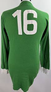 DFB  - Trikot 1967  | Original match worn  Spielertrikot der B-Nationalmannschaft mit der Nummer 16 aus dem Länderspieljahr 1967/1968.Langarm, Hersteller Umbro. Kommt aus der Sammlung von  des ehemaligen DFB-Busfahrers; Status ABA. - Bild 8