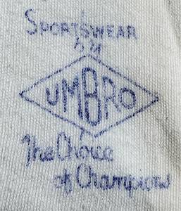 DFB  - Trikot 1969  | Original match worn  Spielertrikot der B-Nationalmannschaft mit der Nummer 10 aus dem Länderspieljahr 1968/1969.Langarm, Hersteller Umbro. Kommt aus der Sammlung von  des ehemaligen DFB-Busfahrers; Status ABA. - Bild 7