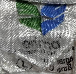  - Original match-issued DFB player shirt (No. 6) from the 1980 U21 national team. Sourced from the collection of a former DFB team bus driver. Status: ABA (Match-Issued). Long-sleeve shirt; Size 7/8; Sewn-on DFB logo; Rubberized Erima manufacturer logo; Rubberized player number; 50% Polyester, 50% Cotton; Made in West Germany. Condition: A- - Bild 6