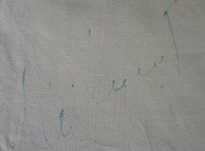  - Original match-worn DFB (German Football Association) player shirt with the number 16 from the 1968/1969 international season. Long-sleeved, manufactured by Umbro. From the collection of Willi Schulz. Status: ABA (Additional Markings). Long-sleeved shirt; size M; DFB logo sewn on, linen number sewn on the back; minor signs of storage; jersey shows signs of wear; 100% cotton; Made in England; The jersey comes from the collection of German international Wili Schulz. Condition: B - Bild 6