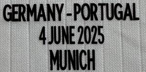  - Original match-worn DFB player jersey with the number 4. Worn by Jonathan Tah in the Nations League semi-final against Portugal on June 4, 2025, in Munich. Status:AAB. Short-sleeved jersey; size L; DFB logo, Adidas logo embroidered, player number and name and match details rubberized, Nations League patch flocked; Foundation patch flocked; 100% polyester; Made in Vietnam; shirt comes from the collection of an German FA employee Condition: A - Bild 8
