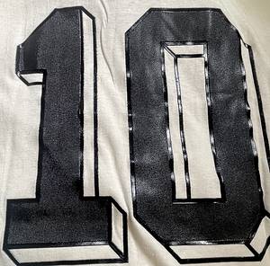 DFB - Trikot 1974 WM Netzer  | Original match worn / isseud Deutschland  Spielertrikot mit der Nummer 10. Getragen von Günter Netzer bei einem Spiel während der Weltmeisterschaft 1974 in Deutschland. Trikot stammt aus der Sammlung eines ehemaligen DFB-Betreuers. Status ABA. - Bild 7