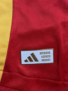  - Original match-issued Spain player shirt, number 19, belonging to Lamine Yamal, prepared for the European Championship match against Italy on June 20, 2024, in Gelsenkirchen. Status: AAB. Short-sleeve shirt; Size M; Club crest and Adidas manufacturer logo applied; Player number and name applied in rubberized print; Match details applied in rubberized print; "European Champions" patch applied in flock print; Foundation patch applied in flock print; 100% Polyester; Made in Cambodia. Condition: A - Bild 11