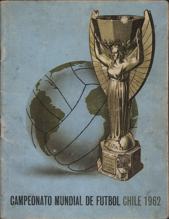 Programm WM 1962  | Campeonato Mundial de Futbol Copa Jules Rimet Chile 1962. Gesamtprogrammheft herausgegeben von "Compania Chilena de Tabacos".