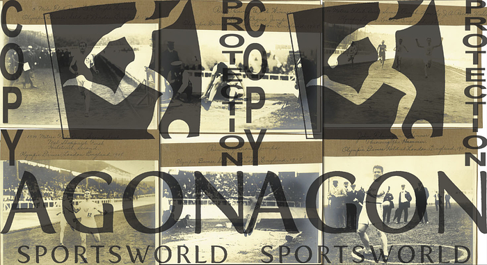 Pressefoto OSS1908  | 6 original S/W-Pressefotos von den Olympischen Spielen 1908 in London,  25x20 cm.