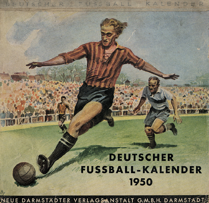Sorry, no english description is available. ...  - 53 Seiten, 21x21 cm, Karton, 53 Fotos, Neue Darmstädter Vlg., Darmstadt 1949. Condition: C.....Abreißkalender mit 53 s/w Fotos. Spielszenen aus der Spielzeit 48/49. komplett. Rarität!!!! --Titelblatt lose