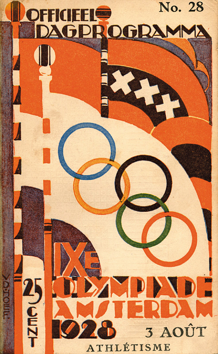 Programm OSS1928 28  | IXe Olympiade Amsterdam 1928, 3 Aout. Athlétisme. No. 28.