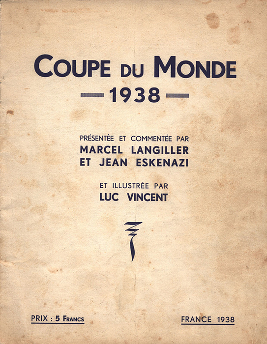 Langiller/Eskenazi  | Coupe du Monde 1938.