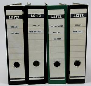 Collection of 197 different Berlin cycling programs, primarily for track events, dating from 1923 to 1945. --Varying conditions; some items punched. ARCHIVE. Condition: B-C - Bild 2
