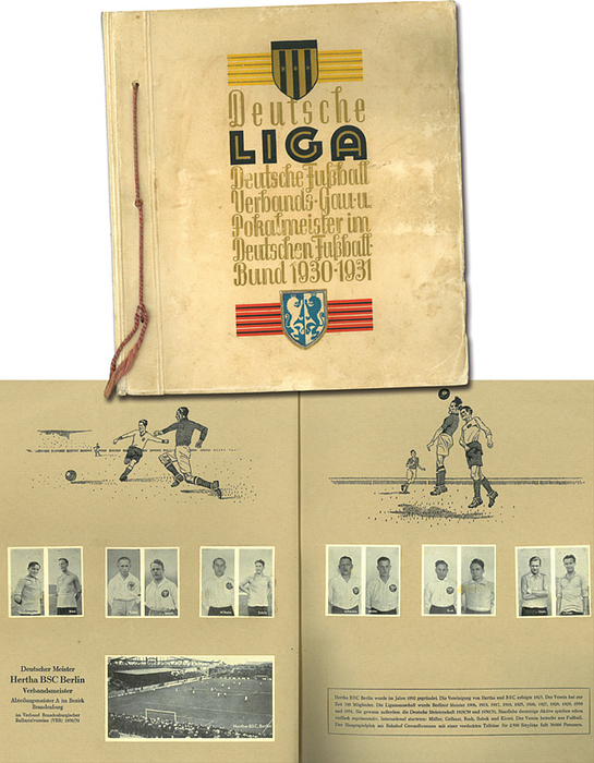 Sammelbilder-Greiling  | Deutsche Liga. Deutsche Fußball Verbands-,Gau- und Pokalmeister im Deutschen Fußball-Bund 1930-1931.