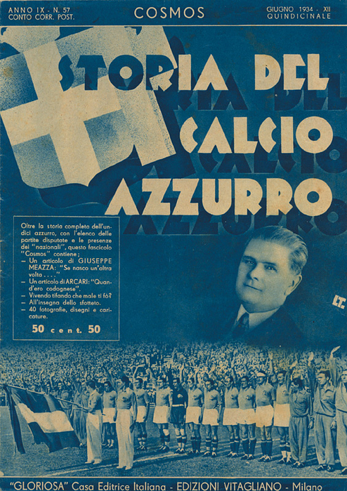 Cosmos 1934  | Storia del Calcio Azzurro. Originalausgabe!!!.