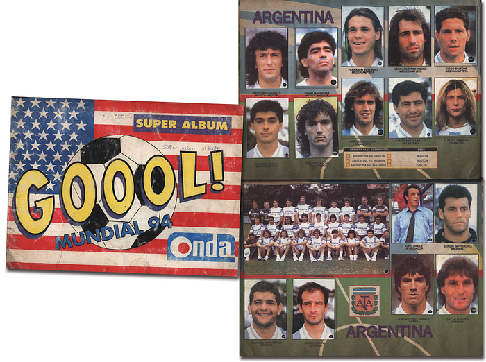 Sammelbilder-Onda  | Goool! Mundial 94