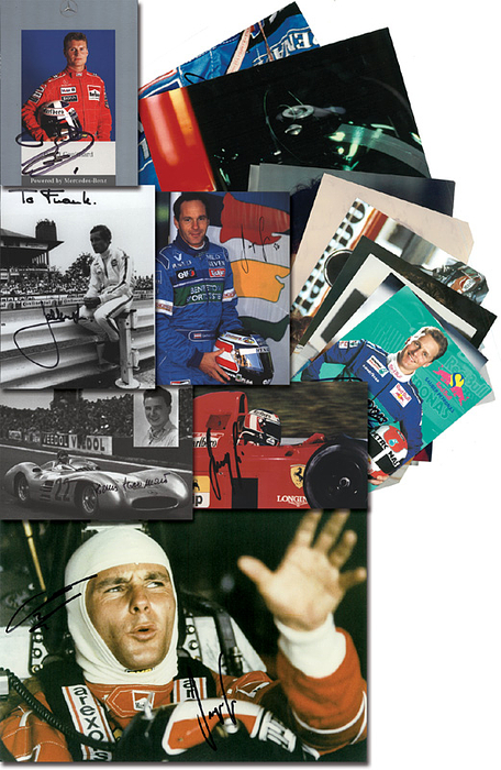 Sorry, no english description is available. ...  -  Condition: A.....Dabei: R.Schumacher, Fisicella, Hans Herrmann, 2x Berger, J.Herbert, Sauber, Alesi, Ickx, Heidfeld, Frentzen, Coulthard u.a.