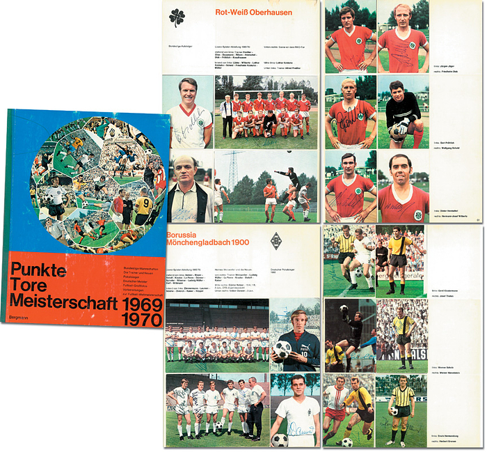 Sorry, no english description is available. ...  - 14,4x10,2 + 10,4x7,3 cm, Mit 309 von 310 farbigen Sammelbildern (Bild Nr. 12 fehlt), Bergmann, Unna 1969. Condition: A-C.....Zahlreiche Bilder mit Kleberresten auf der Rückseite.