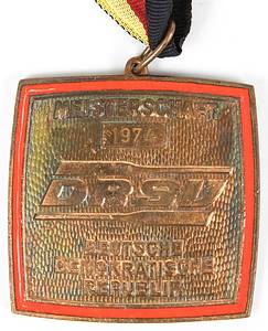  - Winnermedal GDR Rowing Championships 1974 Condition: A- - Bild 2