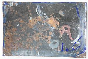 Emailschild - Radsport  | Original Emailschild "Phänomen Fahrräder" der Phänomenfahrradwerke Gustav Hiller. Metallschild, farbig emailliert. Hersteller: Boos & Hahn, Ortenberg (Baden).49x34 cm. Ca. 1925 - Bild 2