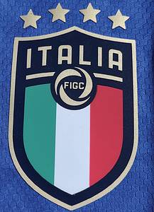  - Original match-issued Italy player jersey with the number 14. Prepared for Federico Chiesa for the final of the 2021 European Championship, Italy vs. England on 11 July 2021 in London. Status: AAB Short-sleeved jersey; size L; association emblem, Puma manufacturer logo applied; player number and name rubberized; rubberized match print, European Championship patch flocked; Respect patch flocked; 100% polyester; Made in Vietnam. Condition: A - Bild 9