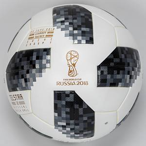 Adidas Ball 2018  | „Adidas Telstar Official Match Ball FIFA World Cup Russia 2018". Mit match print "23 June 2018 Germany - Sweden. Sochi Group F". FIFA Quality Pro 202.A1R". Größe 5. Made in China. - Bild 2