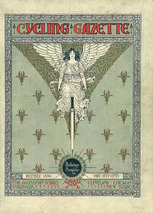 Collection comprising "The Wheelman. An Illustrated Magazine of Cycling Literature and News" (1883 volume) and "Cycling Gazette" (1897). approx. 1200 pages, 17x24 cm and 27x36 cm, half-cloth/cloth binding, approx. 500 black-and-white illustrations & photographs. --The Wheelman," published in Boston, spans over 900 pages and features literary, athletic, and technical content; it is lavishly illustrated, ranging in style from the highly fashionable and elegant to the ruggedly adventurous. "Cycling Gazette"—with ties to Cleveland, Chicago, and New York—serves as an industry showcase, containing numerous portraits of the entrepreneurs and manufacturers who had amassed great wealth, along with their board members, key executives, and their broader professional circles. -- The volumes have not been collated; some issues may be missing. ARCHIVE. Condition: C - Bild 3