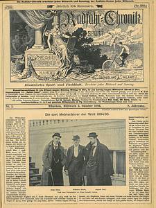 Radfahr-Chronik  | Radfahr-Chronik. Illustriertes Sport- und Fachblatt. Erscheint jeden Mittwoch und Samstag. Konvolut Jahrgang 1894/95. - Bild 2