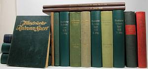 Illustrated Cycling and Motorcycle Racing. A collection of 13 annual volumes spanning the years 1921 to 1935. approx. 22,000 pages, 21 x 29 cm, cloth/half-cloth binding, approx. 4,000 black-and-white photographs. --Includes the years 1921, 1922, 1925–1930, and 1932–1935. A Berlin-based periodical featuring reports on local events as well as national and international competitions. -- The volumes have not been collated and are likely incomplete, but they are in a pleasing state of preservation. ARCHIVE. Condition: C - Bild 2