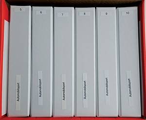 Sammlung Formel-1 1949-2022  | 15 Ordner mit ca. 3000 verschiedenen Autogrammbelegen von ca. 650 Rennfahrern der Formel-1 von 1949 - 2022. Dabei fast alle Formel-1 Weltmeister von 1949 - 2022 (außer Caracciola und Nuvorali). Ca. 95% der Fahrer die Platz 1-3 belegt haben vorhanden. Ca. 60% wurden von dem Sammler Fritz Weber (GER) face-to-face geholt. - Bild 3