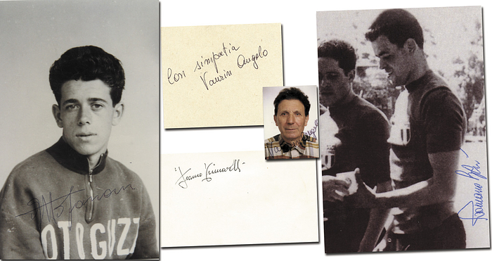 Olympic Games 1956 Autograph Rowing Italy