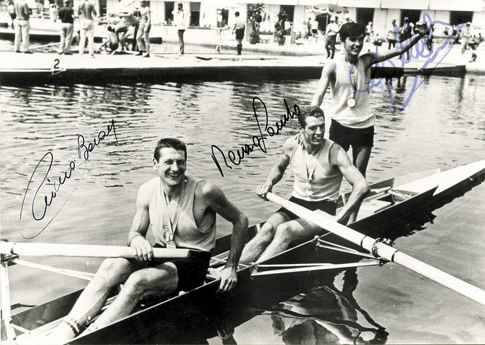 Sorry, no english description is available. ... Olympic Games 1968 Autograph rowing Italy -  Condition: A.....