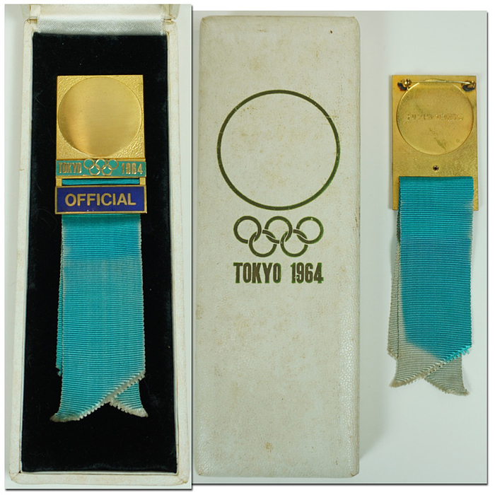 Participation Badge: Olympic Games 1964.