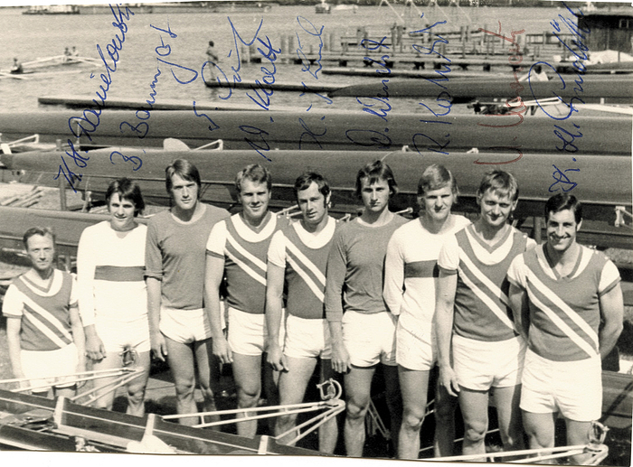Sorry, no english description is available. ... Olympic Games 1976 Autograph rowing GDR -  Condition: A.....