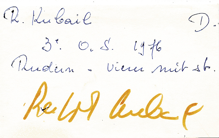 Olympic Games 1976 Autograph rowing Germany