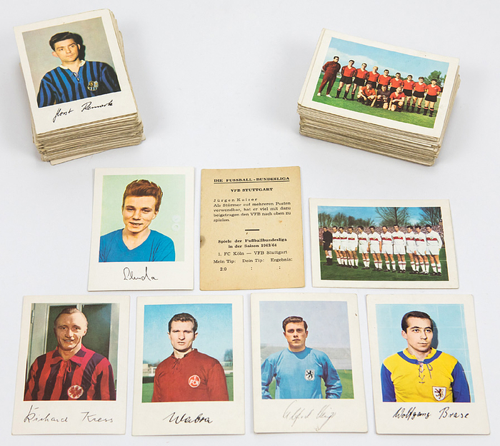 German Collectors Cards. Germany Heinerle 1963/64