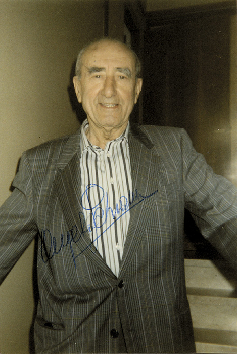 Autograph World Cup 1934. Italy Schiavio