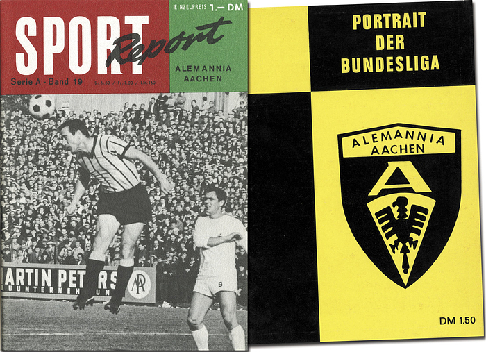 Sorry, no english description is available. ... German Football teo books Alemmania Aachen 1967 -  Condition: B.....