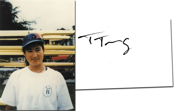 Olympic Games 1996 Autograph Rowing Canada