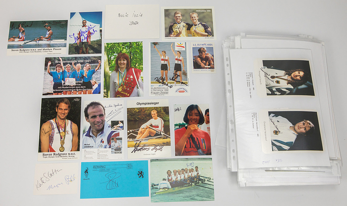 Olympic Games 1992 + 1996 216x Autograph Rowing