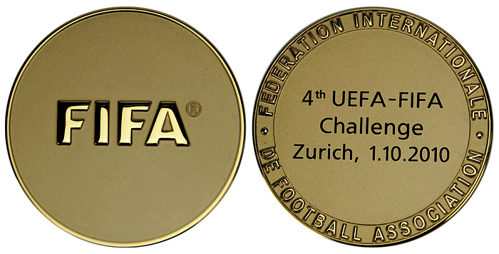 FIFA Participation Medal UEFA FIFA Challenge 2010