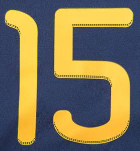 World Cup 2010 match worn football shirt Spain - Original match issued shirt Spain with number 15. Prepared for Sergio Ramos in the World Cup final against the Netherlands on 11 July 2010. Netherlands - Spain 0:1 a.e.t. Ramos was World Champion with Spain in 2010. Status: AAB. Long sleeved shirt; size L; embroidered FA emblem; gummed adidas emblem and match details; gummed number (front and rear);  embroidered inscription "R.F.E.F" on collar; mesh in armpit areas; FIFA World Cup South Africa 2010 patch; adidas formotion climacool. Shirt comes from the collection of a former DFB staff member who got it from a Spanish member of staff during the World Cup 2010. Condition: A - Bild 5