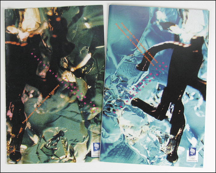 Olympic games 1994. Programme Closing + Opening