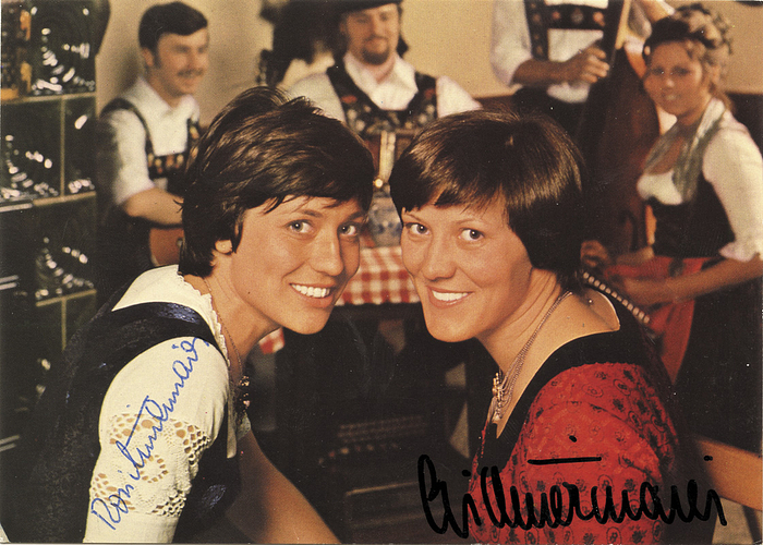 Sorry, no english description is available. ... Autograph Olympic Games 1976 Skiing Germany -  Condition: A.....