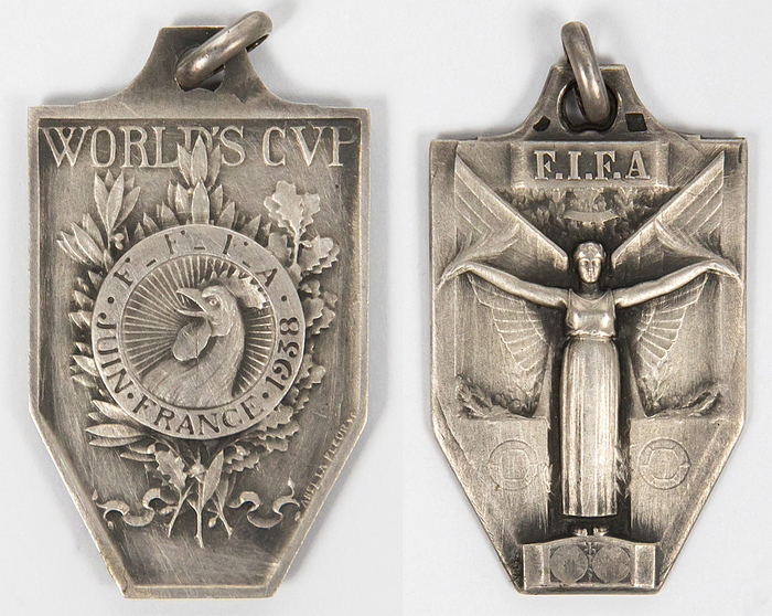 World Cup 1938. Runners Up Medal