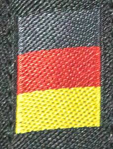 2025 match worn football shirt Germany Musiala - Original match-worn/issued Germany shirt with the number 10. Worn by Jamal Musiala in the UEFA Nations League semi-final between Italy and Germany (1:2) on March 20, 2025 in Milan. This special shirt commemorates 125 years of the German Football Association. Status: AAB. This shirt was only worn in the two matches against Italy (March 20 and 23, 2025)! (probably caused by strong pulling on the shirt by an Italian player).---Short-sleeved jersey; size M; DFB special patch "125 German Football Association" (embroidered and sewn), embroidered adidas logo; rubberized player name and number (front and back); embroidered German flag in the collar; jersey with UEFA Nations League patch and UEFA Foundation for Children "10 Years" patch; adidas Aeroready. And sewn-on white adidas shield with embroidered adidas logo, DFB logo, and "Founded 28.01.1900" lettering. Jersey comes from a DFB employee.--The German Football Association is celebrating ist 125th anniversary this year and has launched a special jersey for the occasion: the DFB Anniversary Jersey 125 Years. This jersey combines the legacy of all previous Germany jerseys and is a tribute to the long history of German football. The DFB Anniversary Jersey 125 Years is characterized by a classic and understated design. The main color is cream white, combined with a black collar and black cuffs. The historical elements are particularly striking. The jersey features the Adidas Trefoil logo, reminiscent of earlier designs. The first DFB logo from 1900 has also been incorporated in a special 125th anniversary version. An embossed eagle is incorporated behind the classic crest as a symbol of German football tradition. The German flag is a subtle detail on the inside of the back collar. A museum piece! Condition: A- - Bild 7