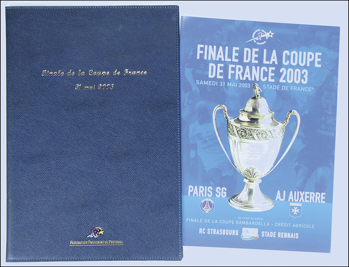 VIP programm France Football Cup Final 1998