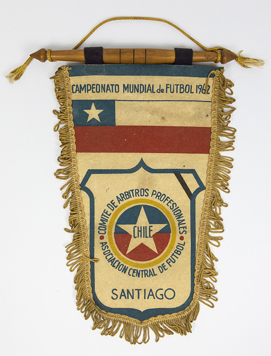 World Cup 1962. Official Pennant für referees