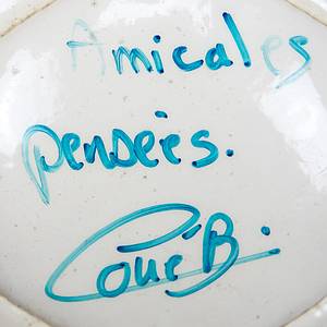 Spielball 2001 Deutschland v Albanien  | Original Spielball vom Länderspiel Albanien v Deutschland (0:2) am 6.6.2001 in Tirana. Qualifikationsspiel zur Fußball - Weltmeisterschaft 2002.  Lederball "Tramondi F.SH.F. 1930". Vom Schiedsrichter handschriftlich beschriftet, außerdem original Signaturen der Assistenz - Schiedsrichter. Mit Spielspuren. Status:AAA. - Bild 7